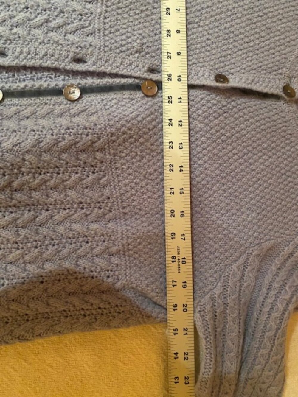 Sundance Sweaters L - 2, one cashmere, one acrylic, lovely - Periwinkle & Multi - Picture 10 of 15